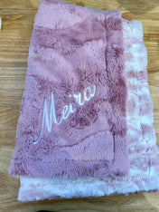 Sorbet Minky Blanket